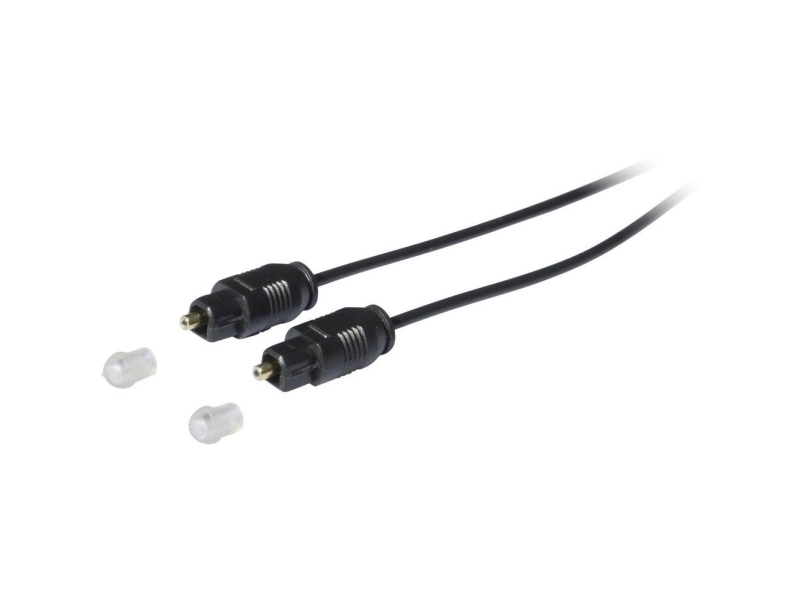 Toslink-Digital-Audio-Anschlusskabel 30L503, 2 M, Schwarz