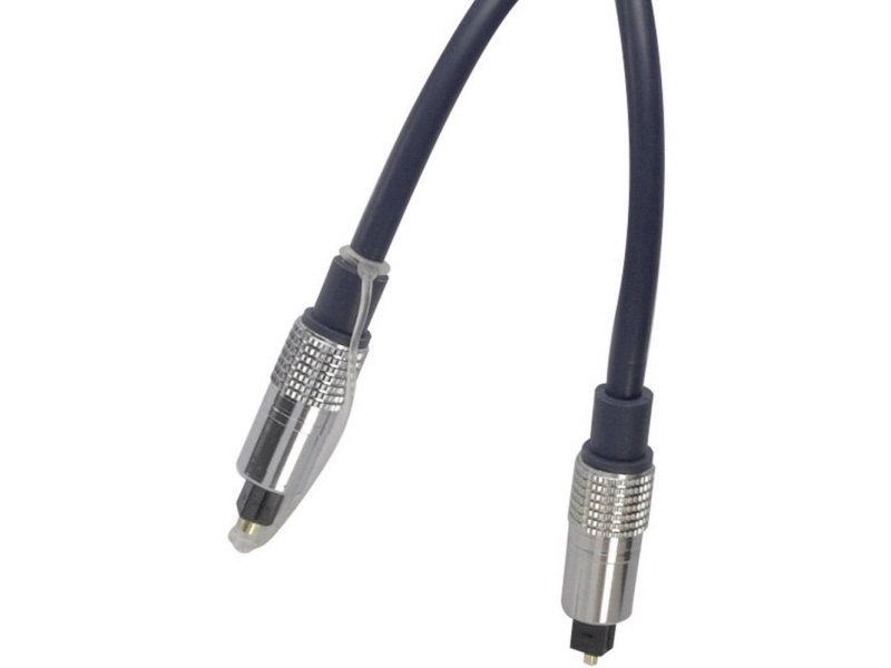 Toslink-Digital-Audio-Anschlusskabel 30L526, 2 M, Schwarz