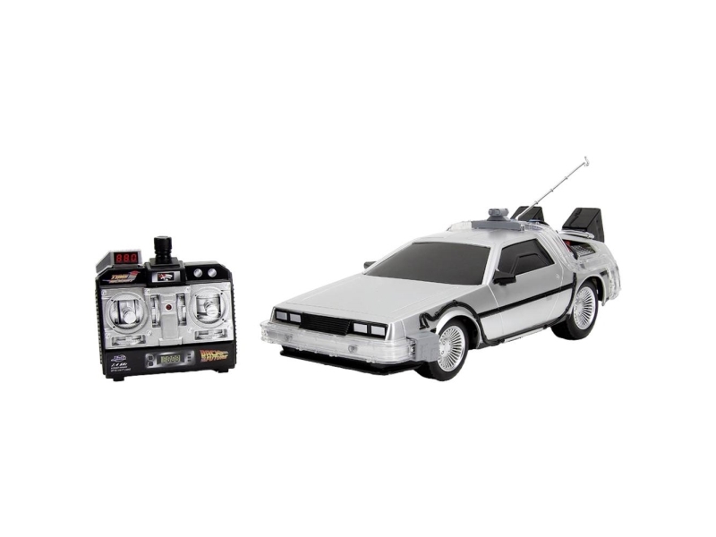 Tillbaka till framtiden Jada Tillbaka till framtiden RC tidsmaskin -radio-ojattava auto, 1:16 | Radiostyrd - Övriga - Reservdelar och tillbehör | GameStuff