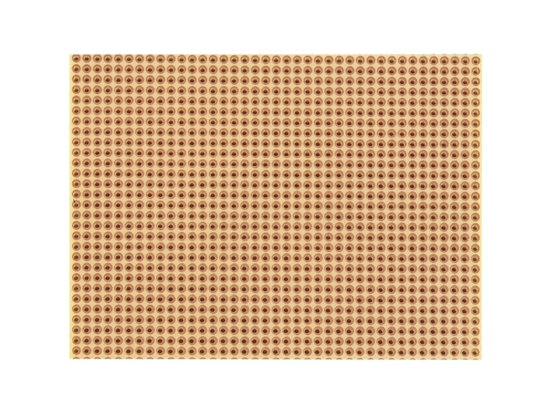 WR Rademacher WR-Typ 811-2 Printplade Hartpapier (value.1391608) (L x B) 100 mm x 75 mm 35 μm Rastermål 2.54 mm Indhold 1 stk