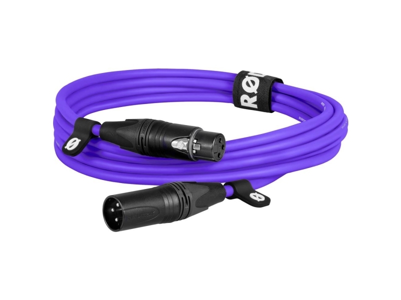 Rode Xlr3m-Pu Xlr Anschlusskabel 3 M Lila