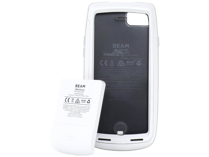Beam Mobile Beam Mobile Healthcare Beskyttelsescover Med Integreret Ekstra Batteri Ipad-Cover/Task Apple Iphone Se (3. Generation 2022, 2. Generation