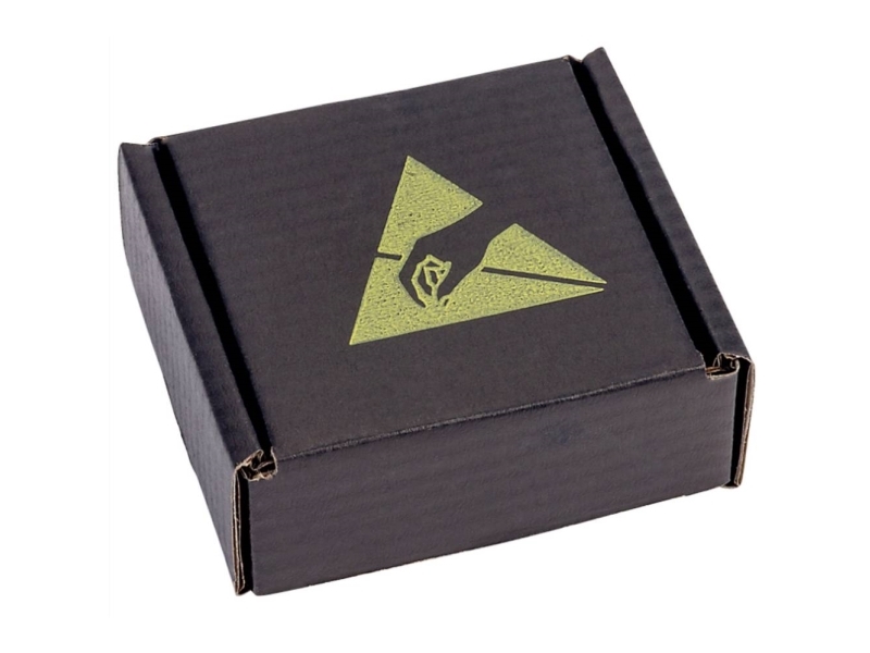 Antistat ESD-box (L x B x H) 60 x 60 x 25 mm 026-0065