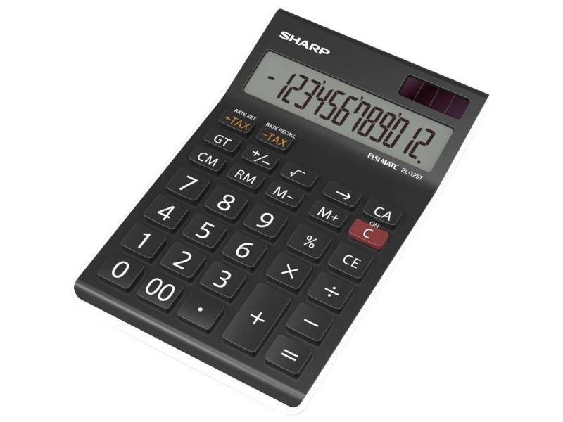 Sharp Tischrechner El125twh Solar (El125twh)
