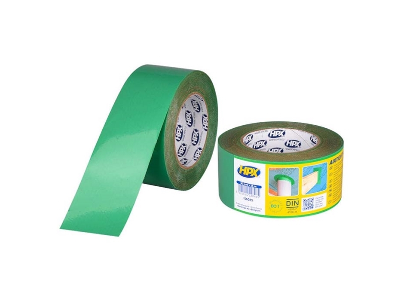 HPX PE film tape, grøn, 60mm x 25m