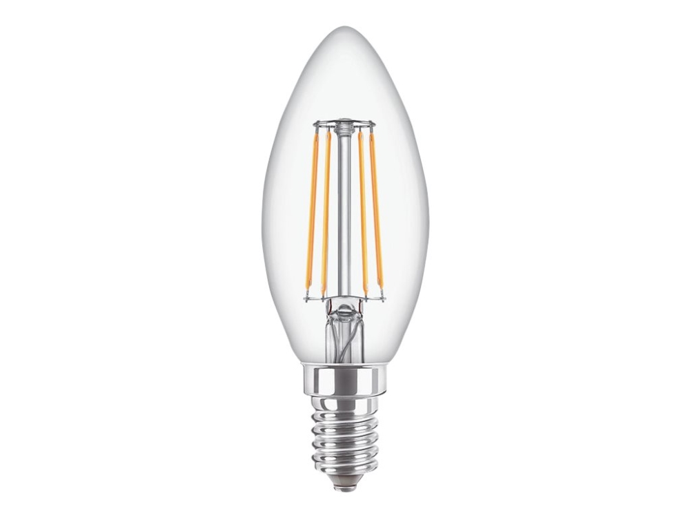 Philips 34726700, 4,3 W, 40 W, E14, 470 Lm, 15000 H, Warmweiß