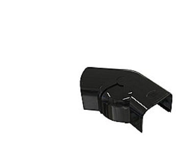 T75-S jus.bar flad vin. - 78x58 mm, Sort RAL 9005, 80-140 gr. | Ventilation & Klimat - Värmepumpar - Tillbehör till värmepumpar | GameStuff