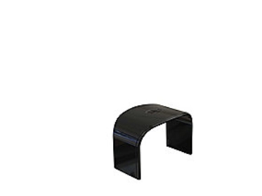 T75-S samlekappe - 78x58 mm, Sort RAL 9005 | Ventilation & Klimat - Värmepumpar - Tillbehör till värmepumpar | GameStuff