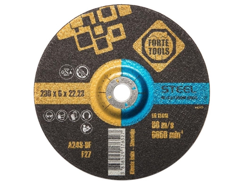Forte Slibeklinge 230X6,5X22,23 Mm Forte Too