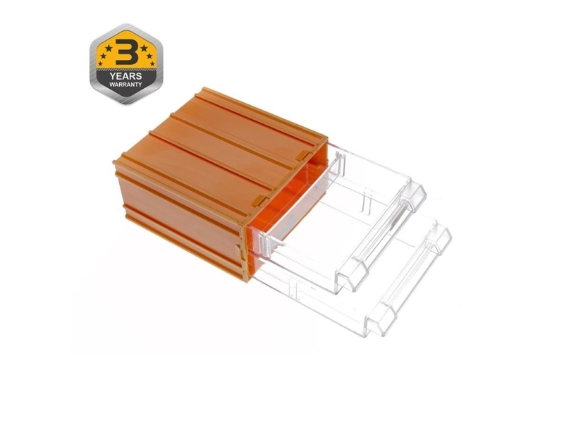 Forte Opbevaringsorganizer Med Skuffer 120X110x62 Mm 2