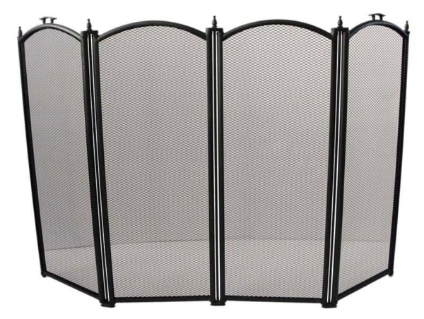 Urban Outdoor pejse-/brændeovnssikkerhed 610X965 mm 4B sort