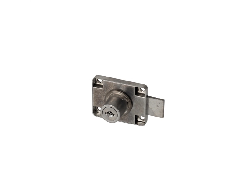 Lås/brønnbrakett Haushalt YS138-22, krom 16 mm x 20 mm