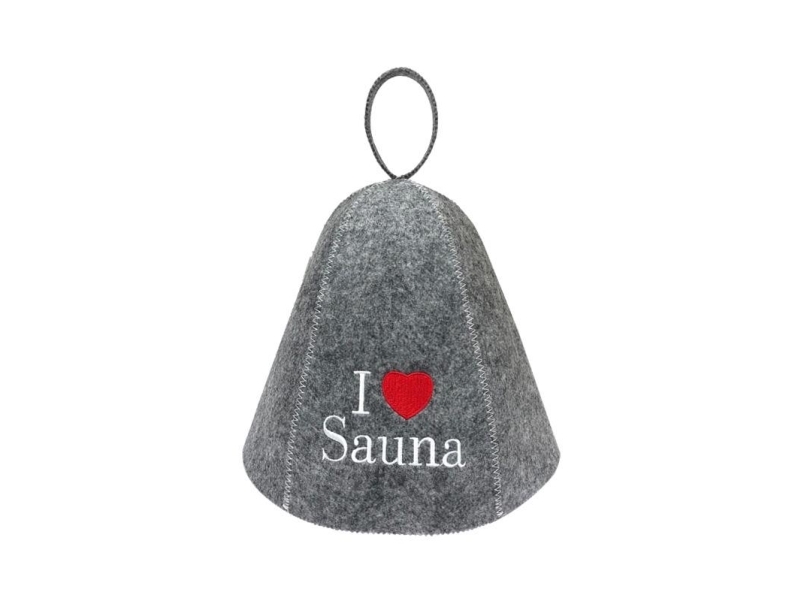 SAUNA HAT I LOVE SAUNA FLAMMIFERA