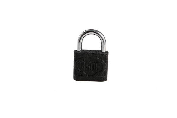 THI hængelås/sikringsbeslag sort 30 mm HG4503