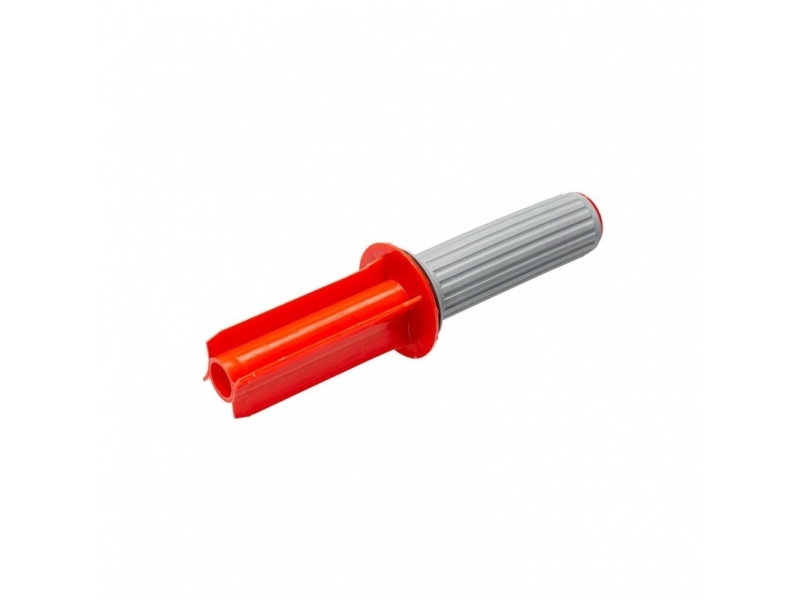 Nenurodyta_V Film wrapping handle, red/grey, 0.22 x 0.06 m