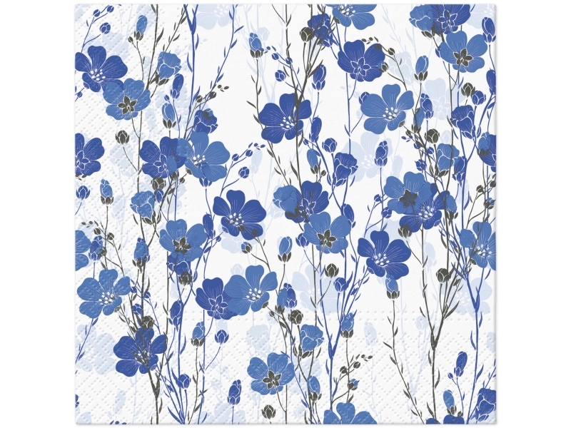 Pfote Servietten Papier Flachs Pflanzen 33X33cm 20Pcs