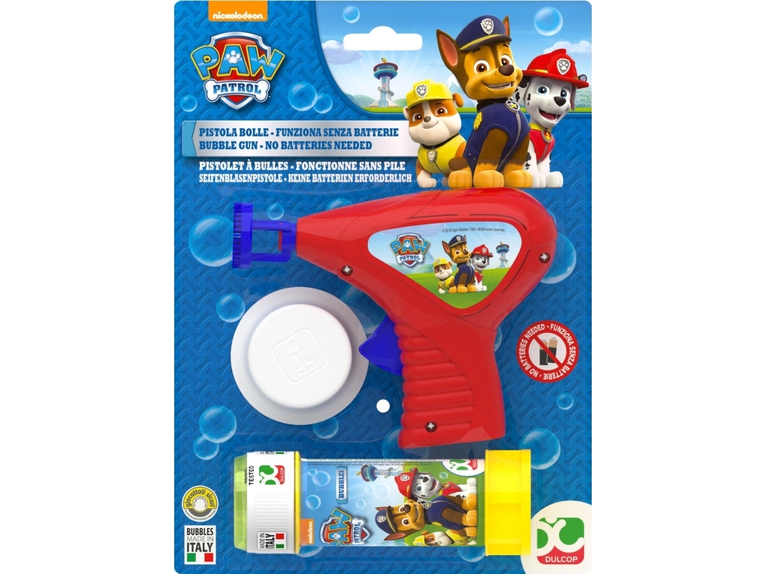 Paramount sæbebobler Dulcop Paw Patrol, 60 ml