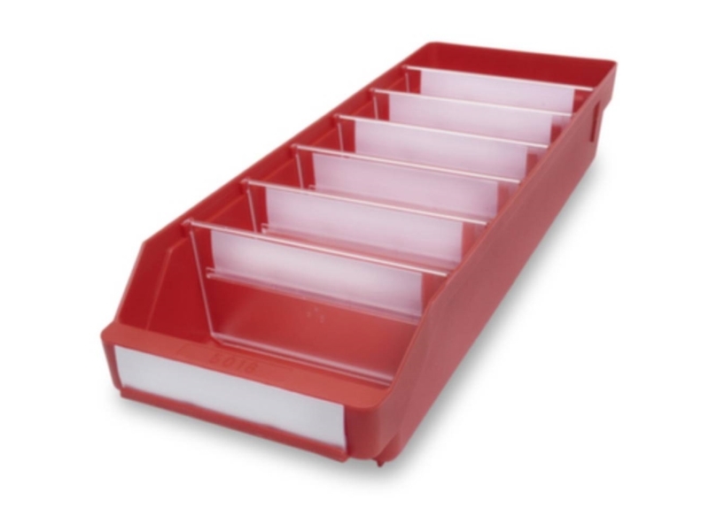 Stemo 443817 Esd Reolkasser Levnedsmiddelegnet (L X B X H) 180 X 180 X 95 Mm Rød 20 Stk