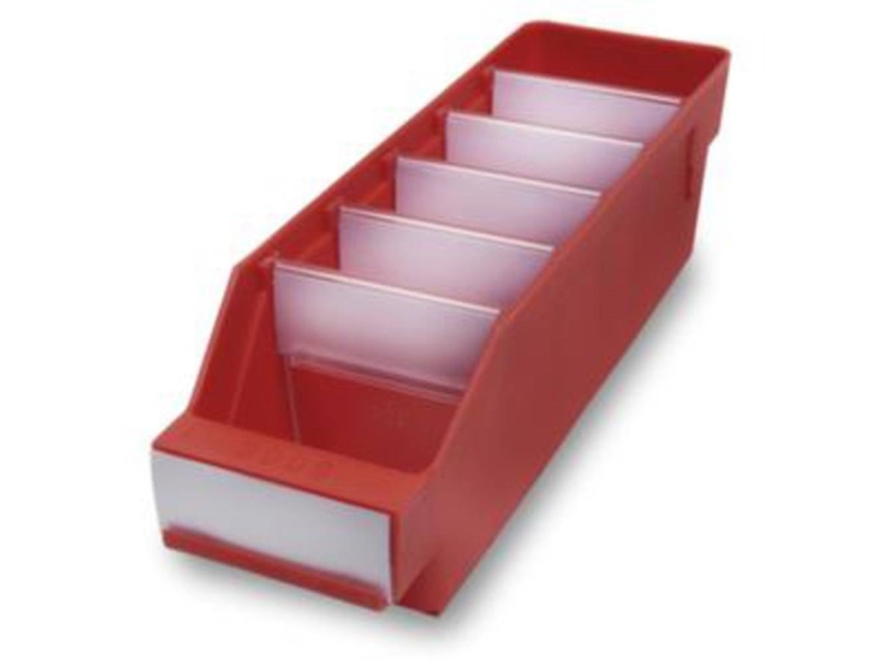 Stemo 443624 Esd Reolkasser Levnedsmiddelegnet (L X B X H) 90 X 90 X 95 Mm Rød 40 Stk