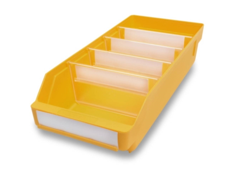 Stemo 689544 Esd Reolkasser Levnedsmiddelegnet (L X B X H) 180 X 180 X 95 Mm Gul 20 Stk