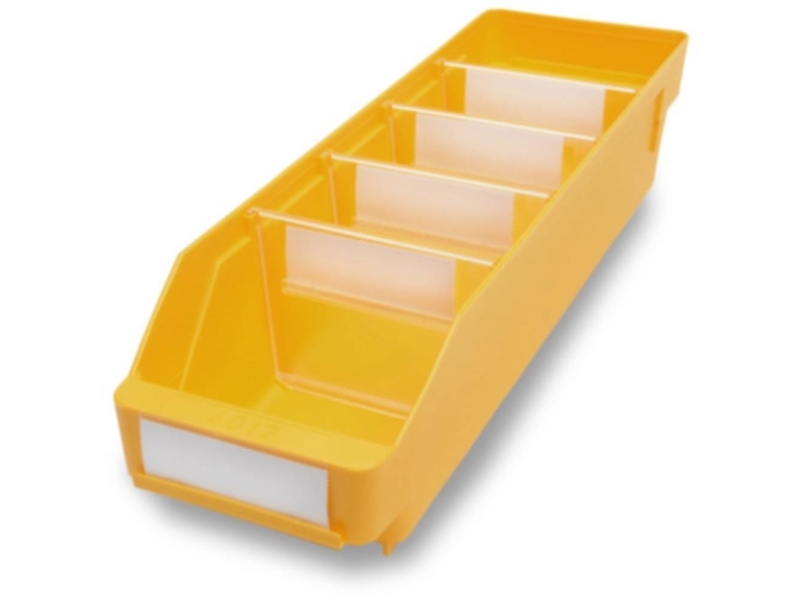 Stemo 689533 Esd Reolkasser Levnedsmiddelegnet (L X B X H) 120 X 120 X 95 Mm Gul 30 Stk