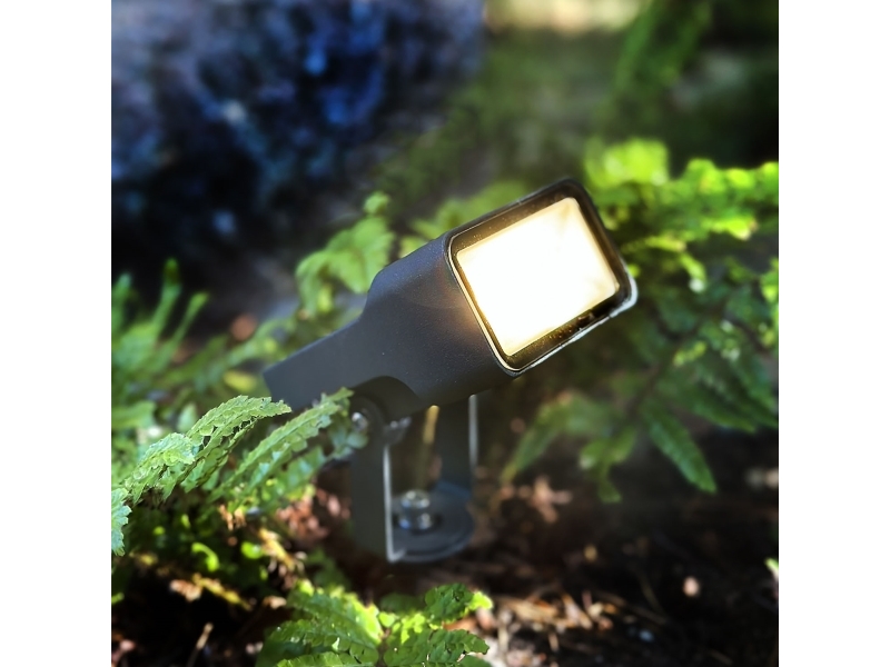 Stella Markspot leveä valokeila 115° 6W 560lm Harmaa