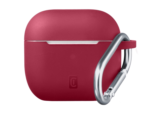 Airpods 3-Ladeetui Cellular Line Bounce, Rot