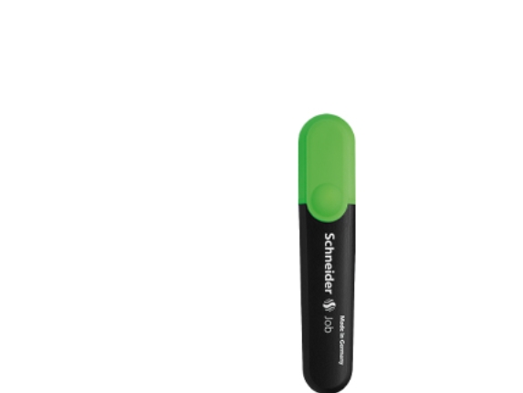Schneider Schreibgeräte Job, Grün, Schwarz, Mehrfarbig, Schwarz, Kunststoff, 1 Mm, 5 Mm