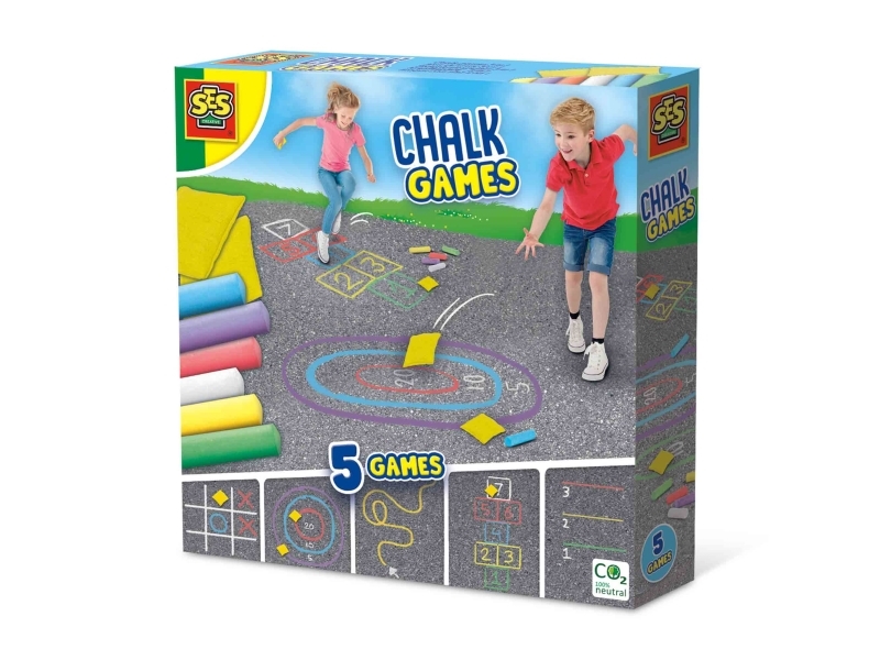 SES SES-liitupelit 5in1 02207 22075