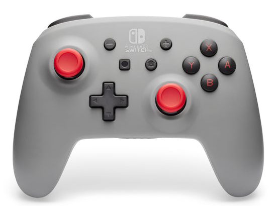 Powera Nsgp0308-01, Gamepad, Nintendo Switch, Nintendo Switch Lite, Nintendo Switch Oled, D-Pad, Home Button, Analog / Digital, Kabellos, Grau