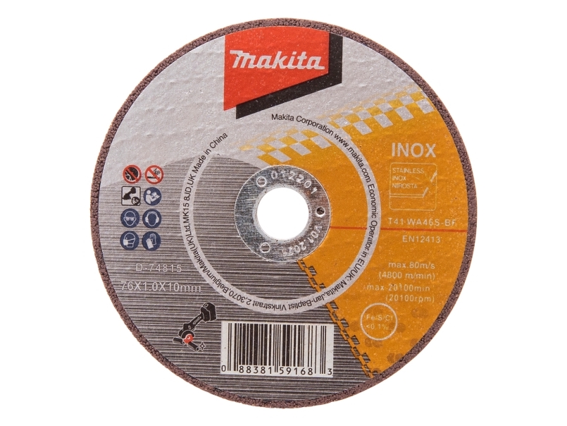 Makita D-74815-5 Skæreskive 76 mm 10.0 mm 1 stk