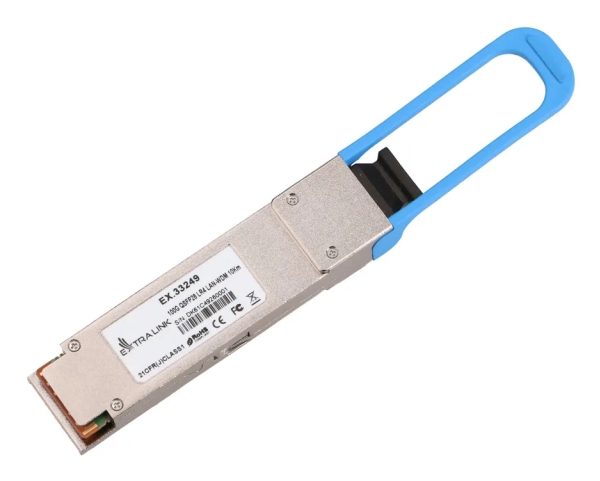 Extralink Qsfp28 | Qsfp28 Modul | 100Gb/S, 10Km, Single Mode, Duplex Lc