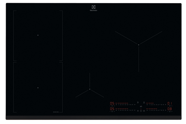 Electrolux Eis62453iz, Sort, Indbygget, 60 Cm, Zone Induktionskogeplade, Keramisk, 4 Zone(S)