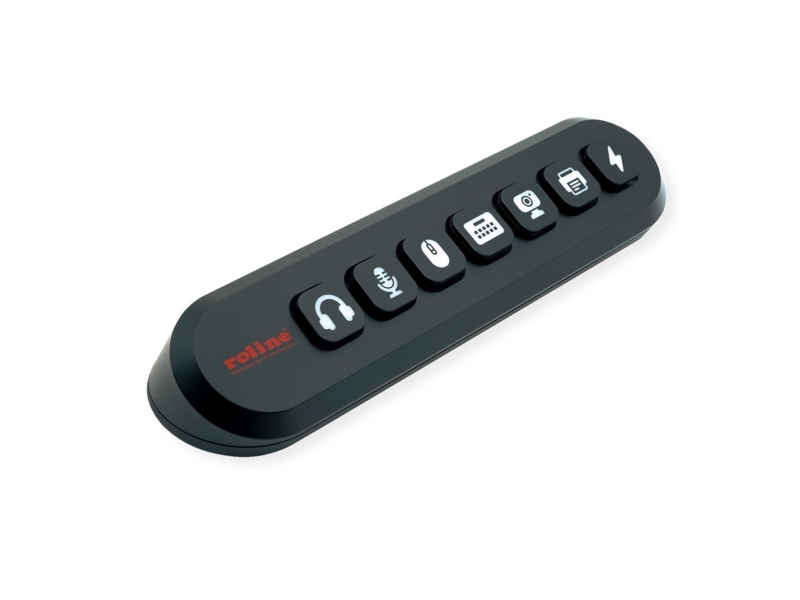 Roline 14.02.5063, Usb 2.0, Usb 3.0, Usb 3.2 Gen 1 (3.1 Gen 1) Type-A, 5000 Mbit/S, Sort, Aluminium, 18 W