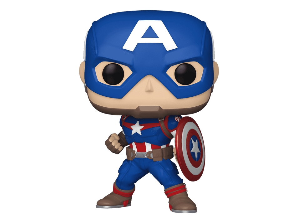 Funko! POP Vinyl Marvel Captain America | Leksaker - Figurer & Dockor - Samlarfigurer | GameStuff