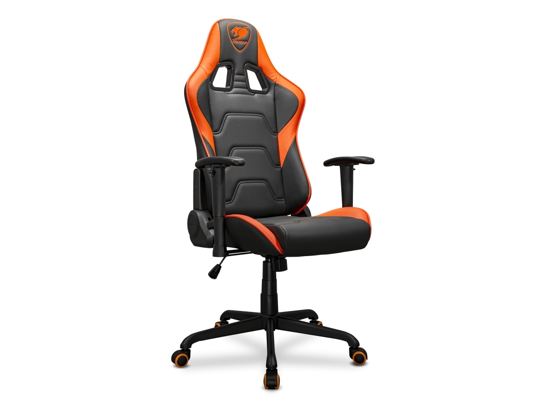 Cougar Gaming Silla Armor Elite, Pc Gamingstol, 120 Kg, Polstret Sæde, Polstret Ryglæn, Sort, Stål