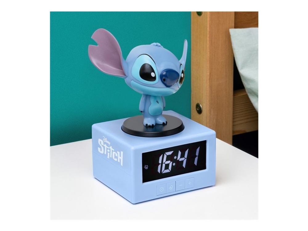 Paladone Icon Stitch - Väckarklocka - elektronisk - skrivbord | Huset - Säkerhet & Larm - Klockor och väckarklockor | GameStuff