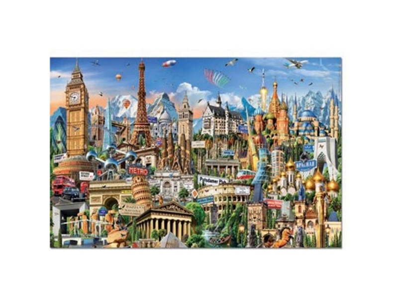 Educa Miniature 1000 Symbols Of Europe