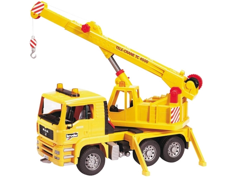 Bruder Man Tga Crane Truck Toy
