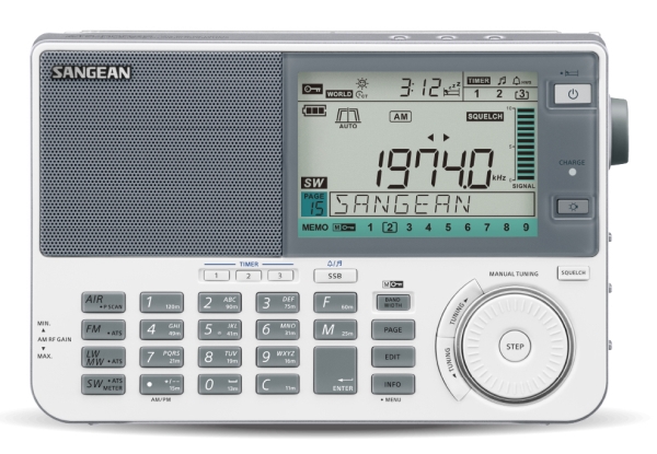 Sangean ATS-909 X2 världsradio, vit | TV, Ljud & Bild - Stereo - Radio (DAB och FM) | GameStuff