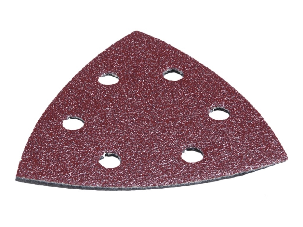 Makita - Sandpapirsark - for træ, metal, spånplade, hardwood, konstruktionstavler - 10 stykker - delta - kornstørrelse: 60 - 93 mm