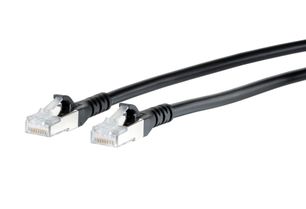 Digitus Metz Connect Verlege-/Patchkabel Cat.6A Awg 26, Lsoh, Schwarz, 25 M