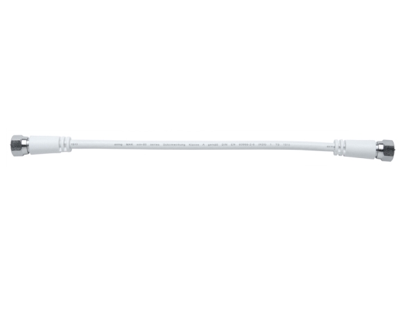Axing Mak05080, 0,5 M, F, F, Hvid