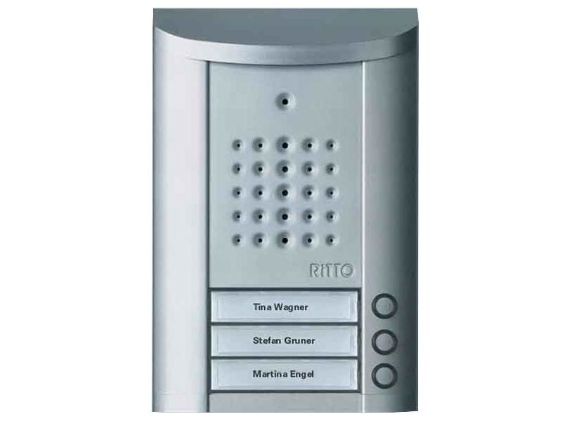 Ritto 1840320, Ledningsført, Sølv, Metal, Væg, 141 mm, 22 mm