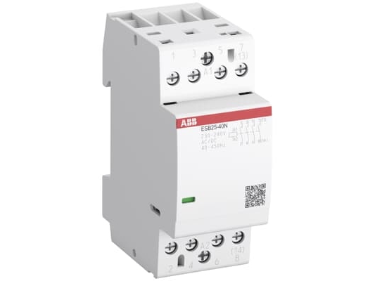 Abb Installationsschalter 4-Polig 4Nc, Ac-1 25A Bei 55 Grad, 400V Ac, Steuerspannung 230240V Ac/Dc