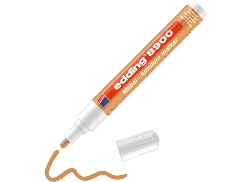 Edding 8900, Brun, Rund Spids, Plast, Wood/Laminate, 1,5 Mm, 2 Mm