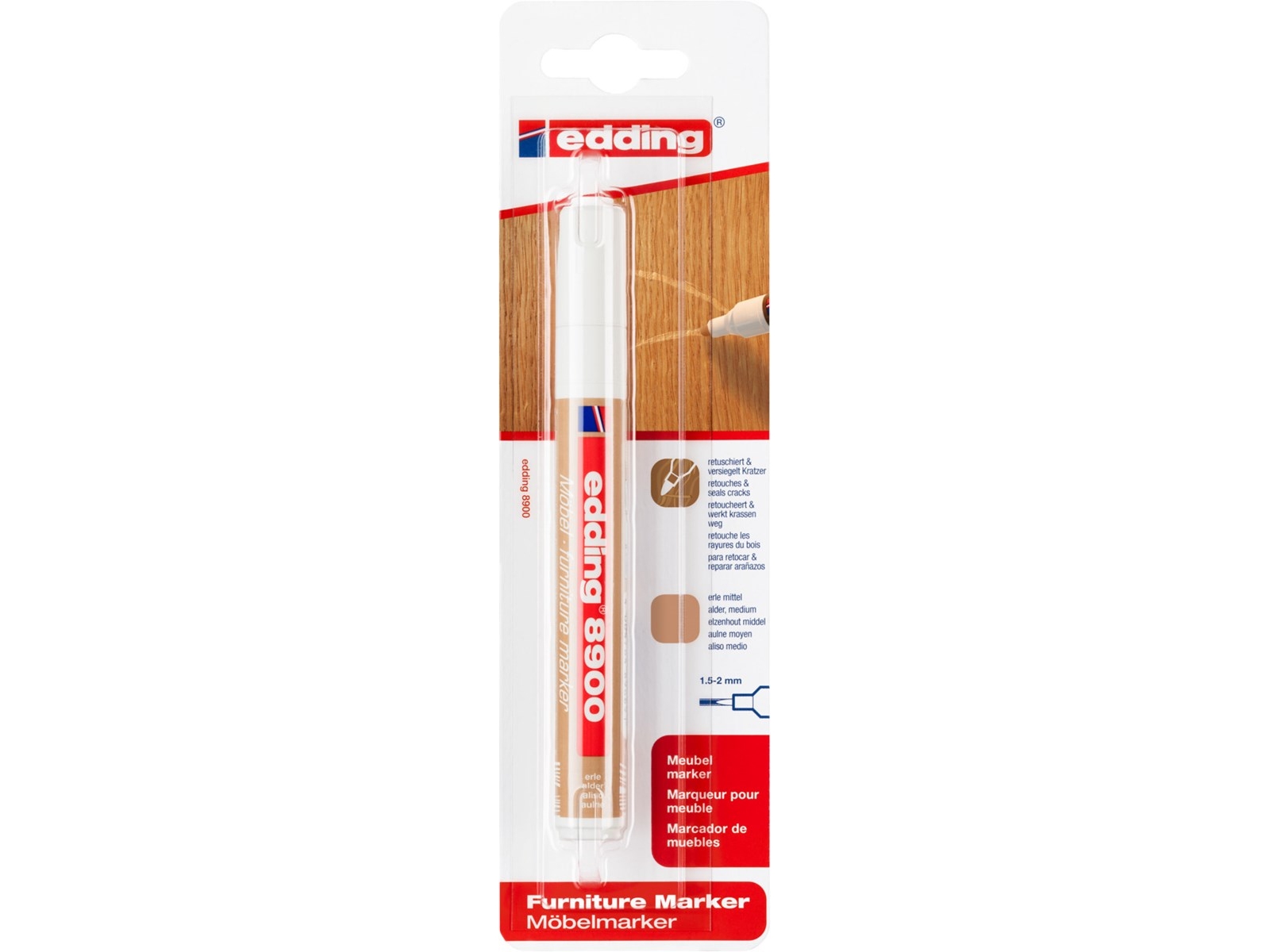 Edding 8900 Möbelmarker Eldarholz – Möbelreparaturstift
