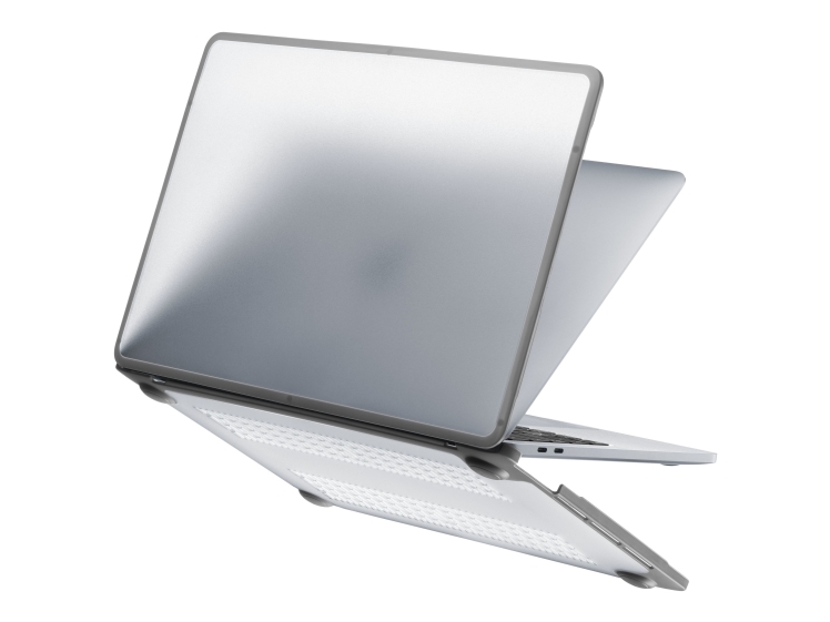 Cellularline Matt Hard Shell - Macbook Air 13'''' (2018-2020) / Air Retina Display 2020 Starre, Satinierte Schutzhülle Mit Stoßschutzkanten Für Macbo