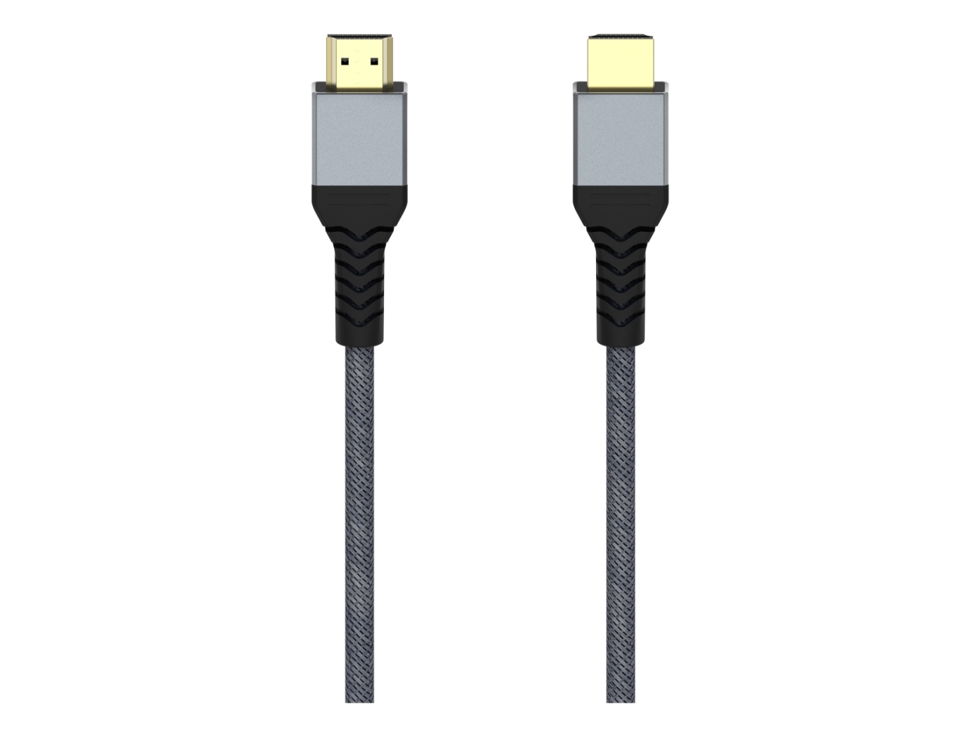Hama 00305150, 2 M, Hdmi Type A (Standard), Hdmi Type A (Standard), 3D, 48 Gbit/Sek., Sort, Grå