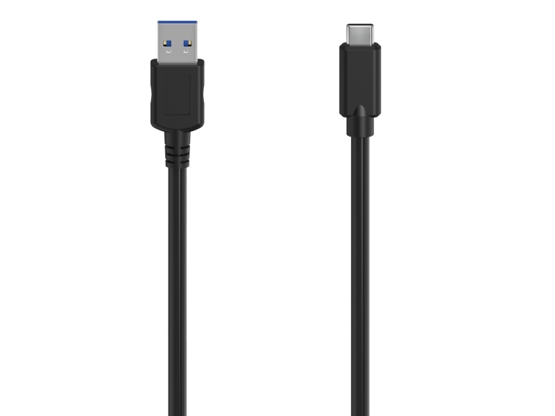 Hama 00300061, 1,5 M, Usb C, Usb A, Usb 3.2 Gen 1 (3.1 Gen 1), 5 Gbit/Sek., Sort